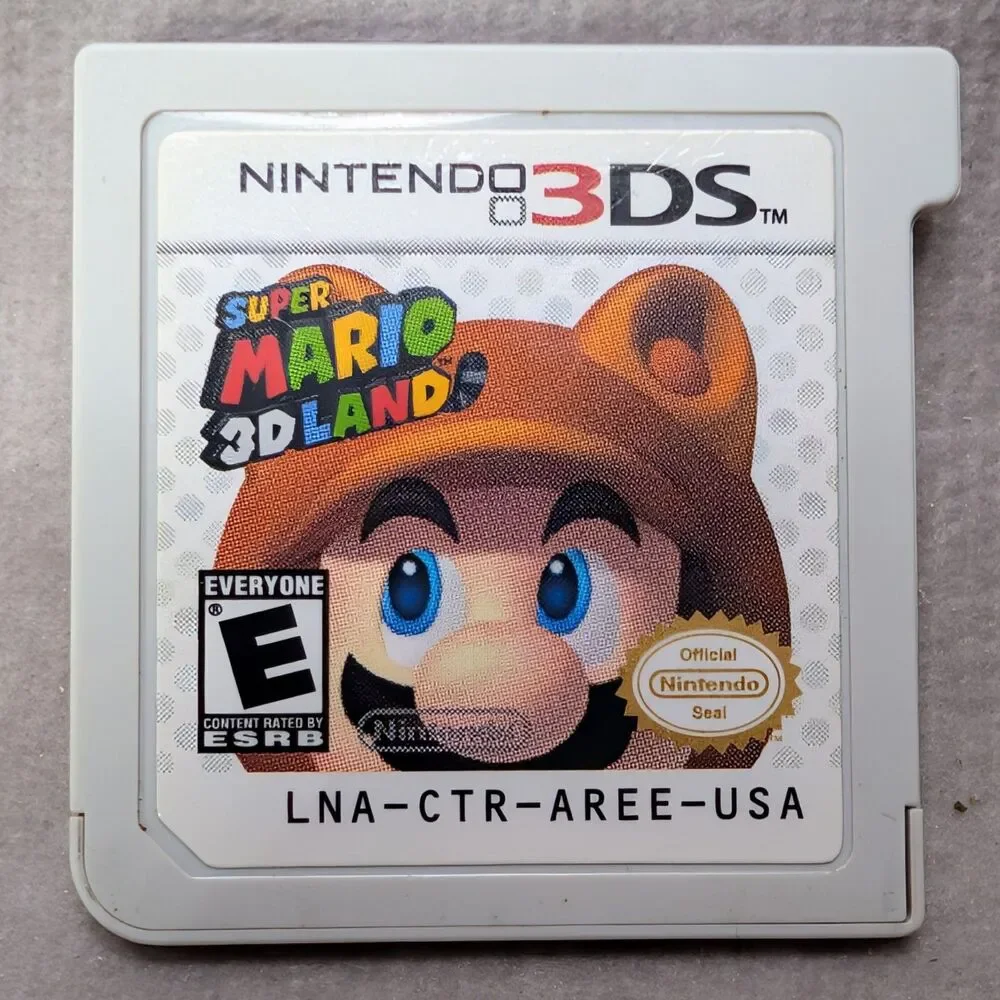Super Mario 3D Land Nintendo 3DS Video Game Cartridge Loose Authentic Nintendo